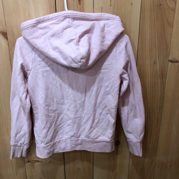 Gap Kids Hooded Zip Up Girls Jacket, pink - Picture 6 of 7